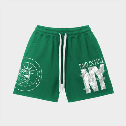 'LIBERTY BOUND' SHORT'S  - green